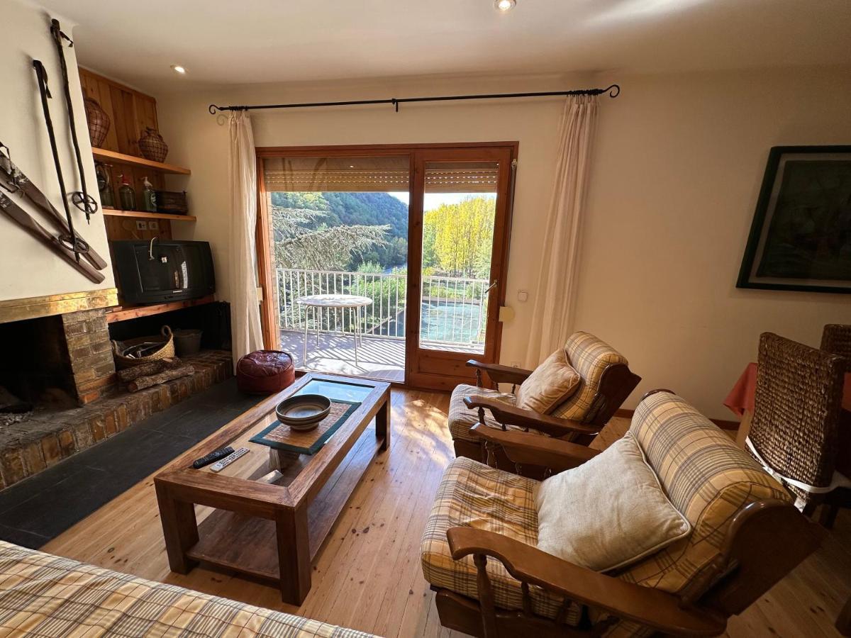Apartament Rialp Amb Vistes Al Riu Noguera Pallaresa Buitenkant foto